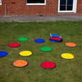 Rainbow Circle Outdoor Mats With Holdall, Pack Of 30