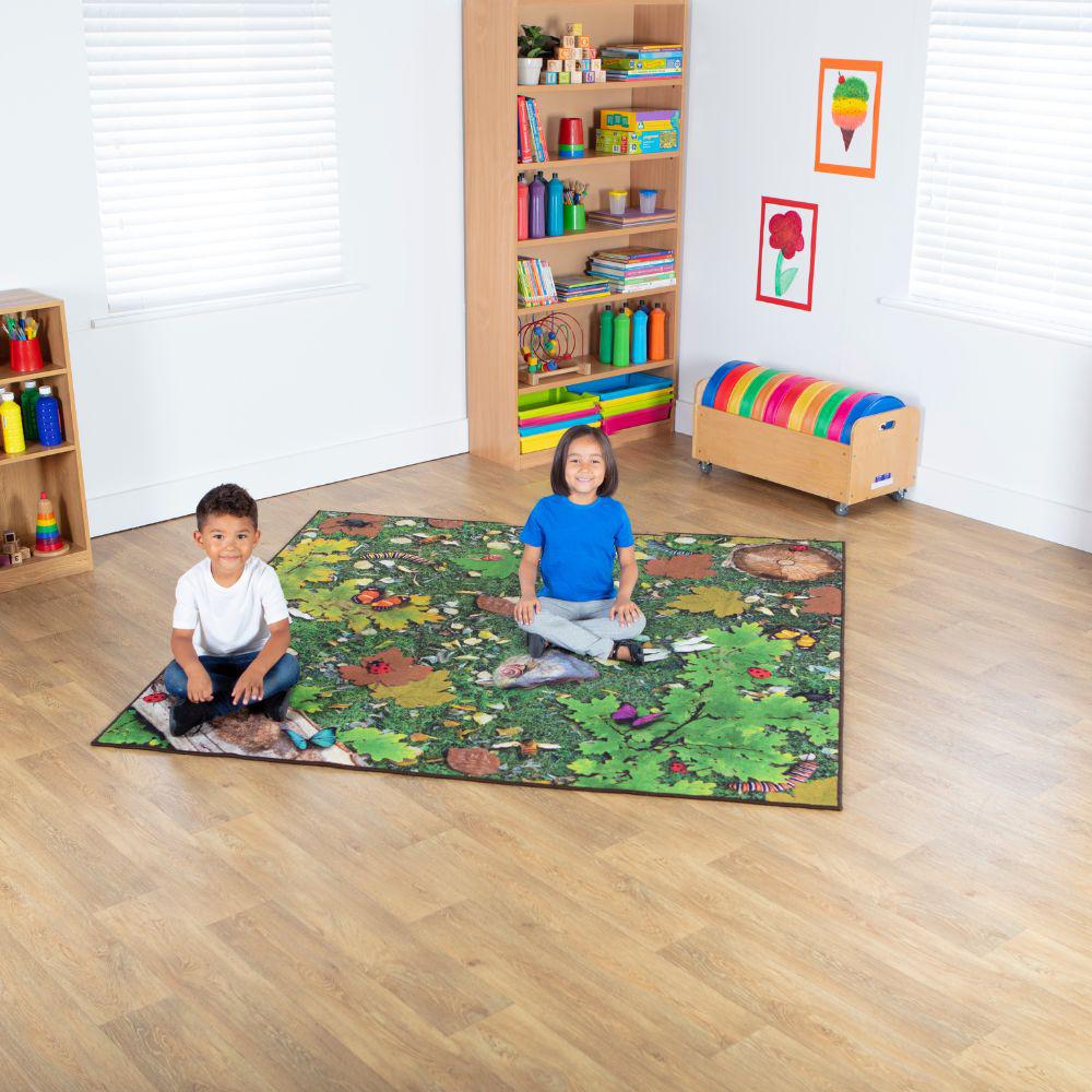 Natural World Woodland Double Sided Carpet