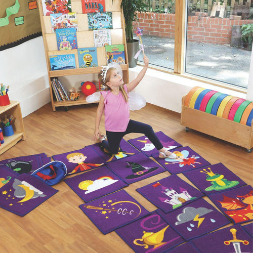 Storytime Interactive Carpet Tiles With Holdall