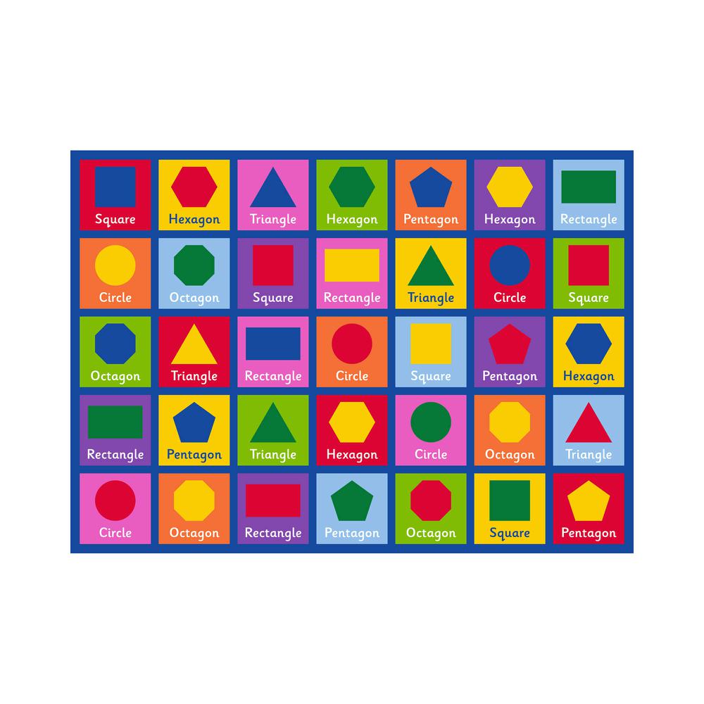 Large Shapes Learning Carpet