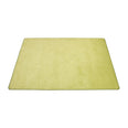 Solid Green Rectangle Rug