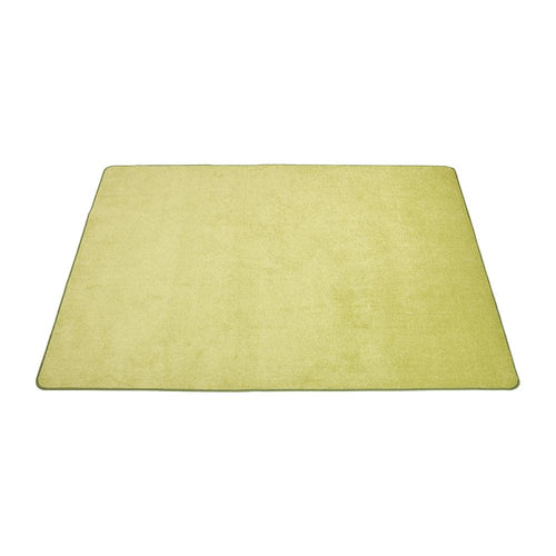 Solid Green Rectangle Rug