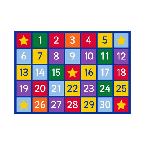 Large Numbers Learning Carpet