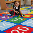 Large Numbers Learning Carpet