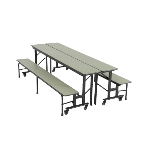 3 in 1 8ft Mobile Dining & Bench ConverTable