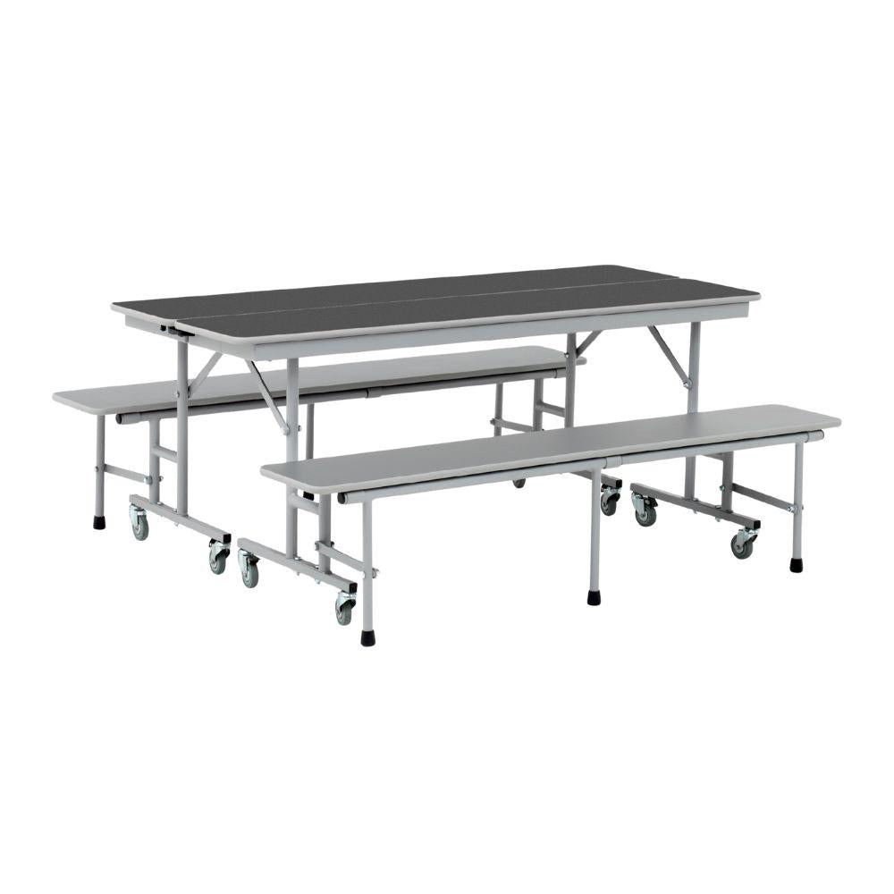 3 in 1 8ft Mobile Dining & Bench ConverTable