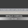 Premium Trapezoidal (1200 x 650mm) Spiral Stacking Table - Silver Frame