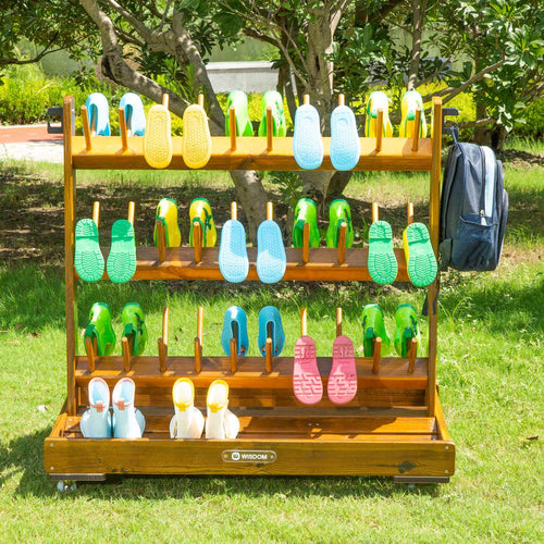 Mobile Welly & Shoe Rack