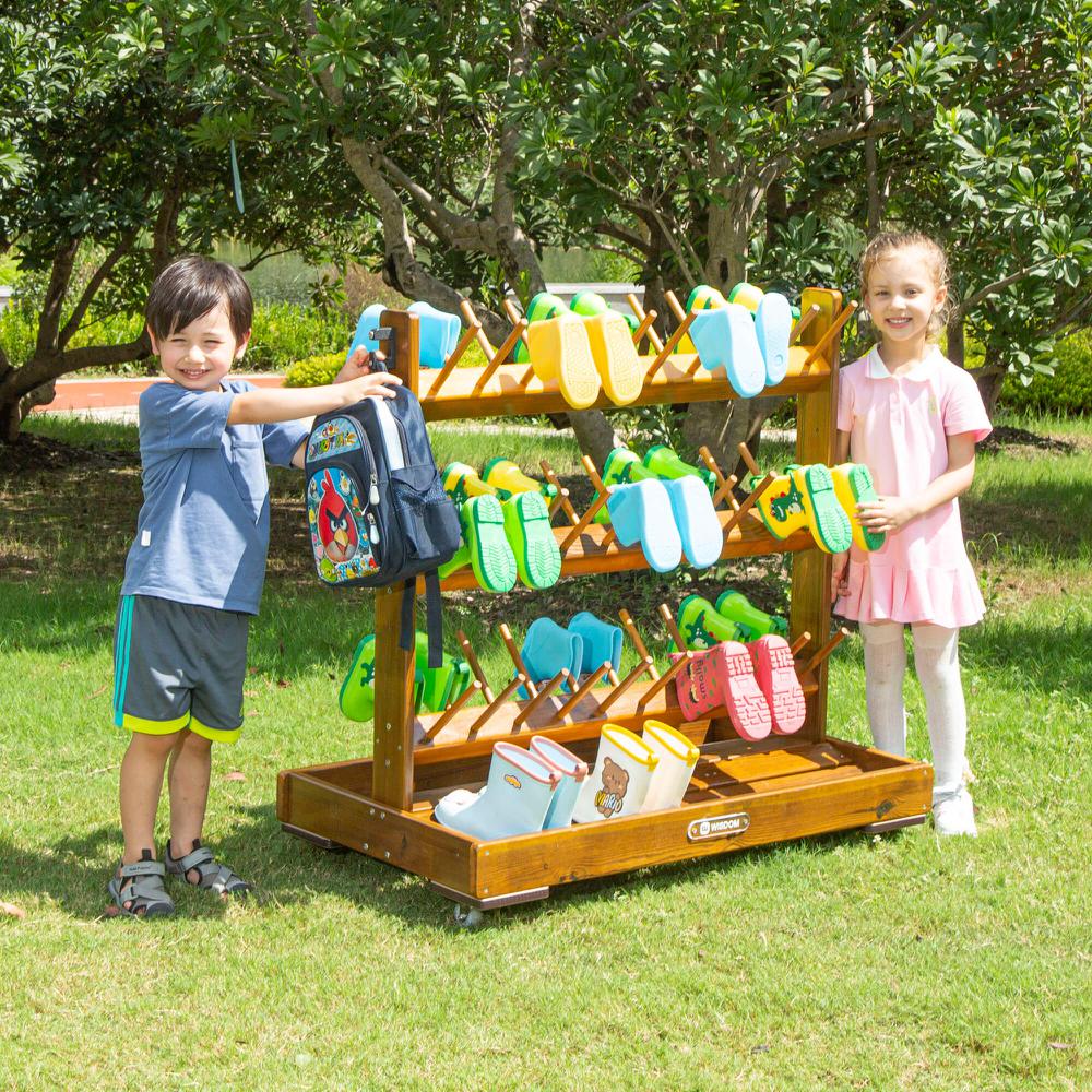 Mobile Welly & Shoe Rack