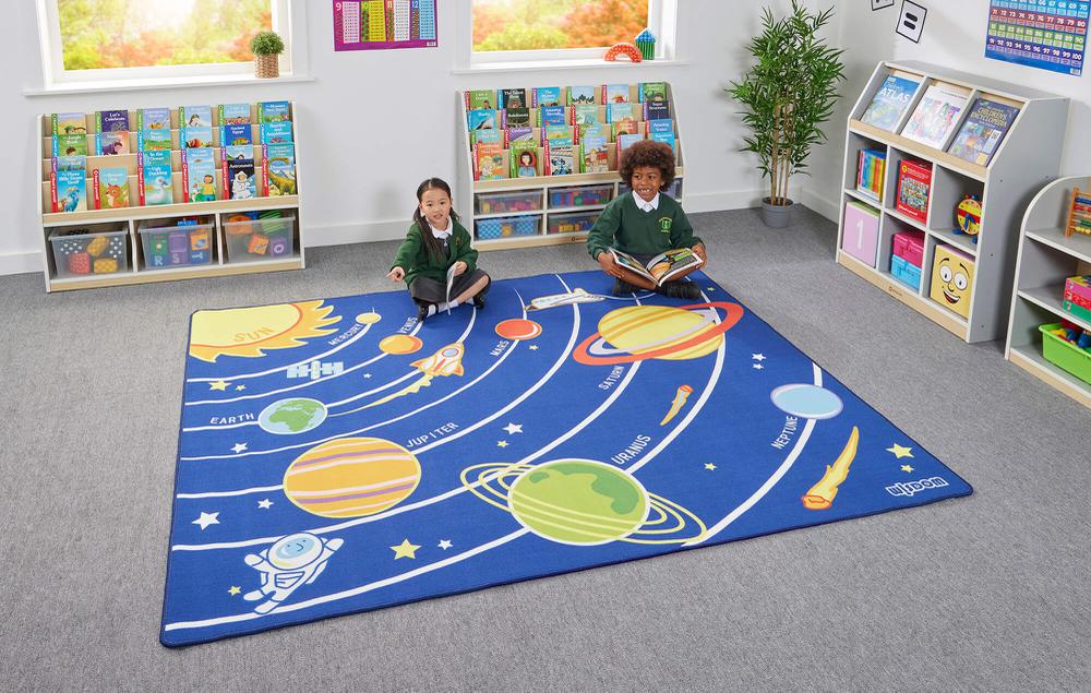 Space Rectangular Rug