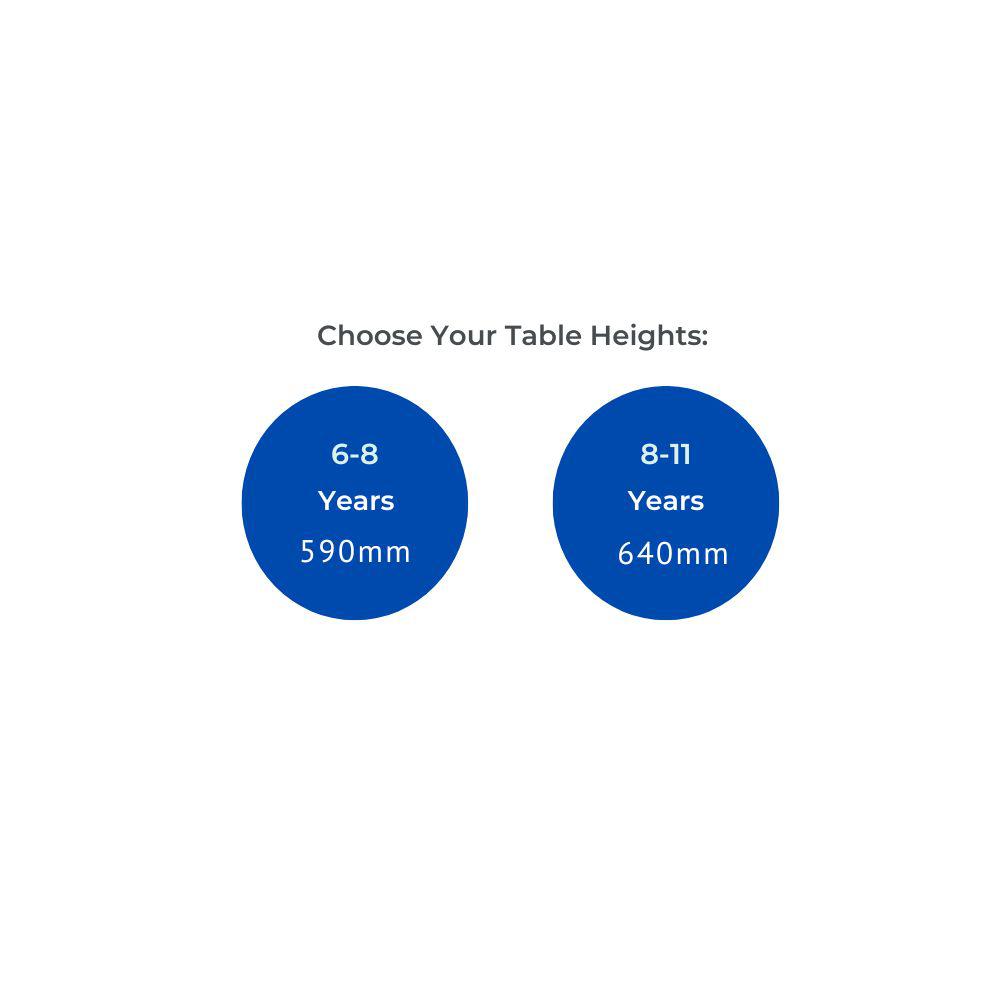 Crushed Bent Value Semi-Circular (1200mm Diameter) Stacking Table