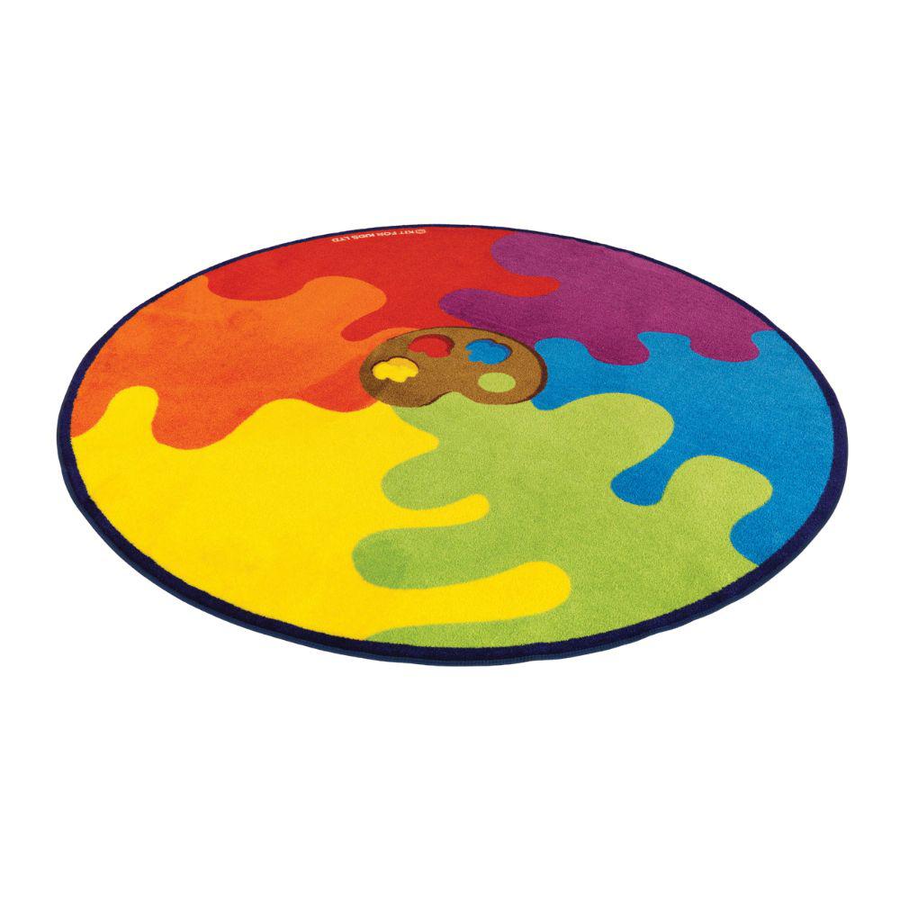 Rainbow Colour Palette Carpet