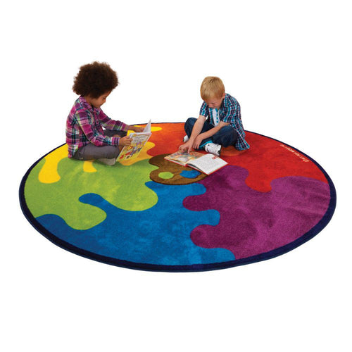 Rainbow Colour Palette Carpet