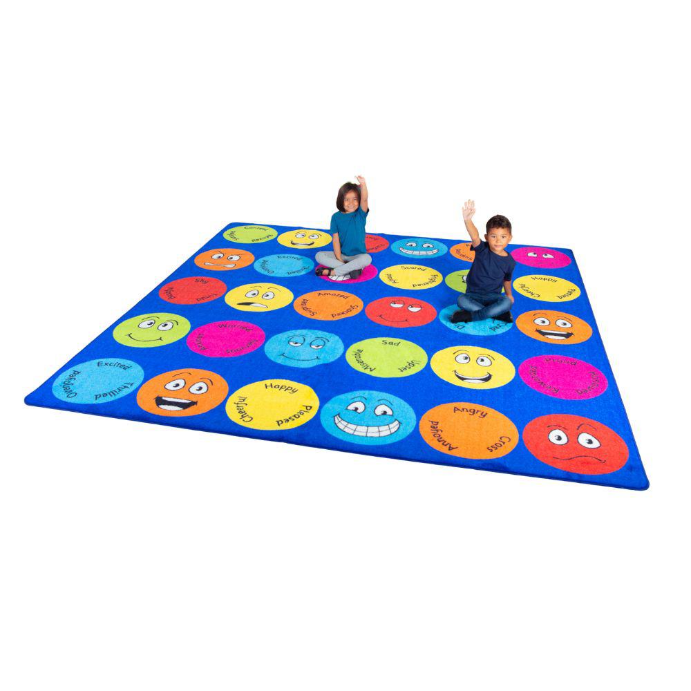 Emotions Interactive Square Carpet