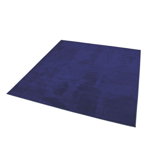 Luxury Super Soft Square Carpet - Navy