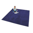 Luxury Super Soft Square Carpet - Navy