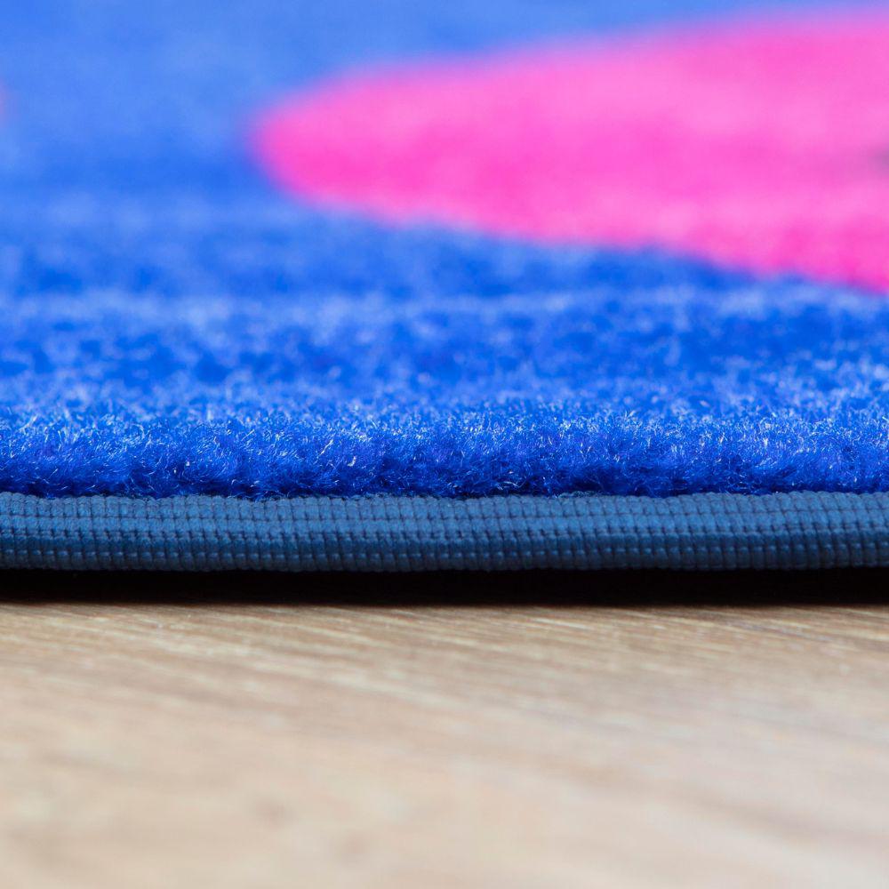 Emotions Faces Interactive Circular Carpet