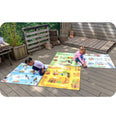 Small World Road Map Set 2 Indoor Outdoor Carpets