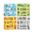 Small World Road Map Set 2 Indoor Outdoor Carpets