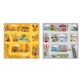 Small World Road Map Set 2 Indoor Outdoor Carpets