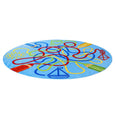 Rainbow Colour Tubes Carpet