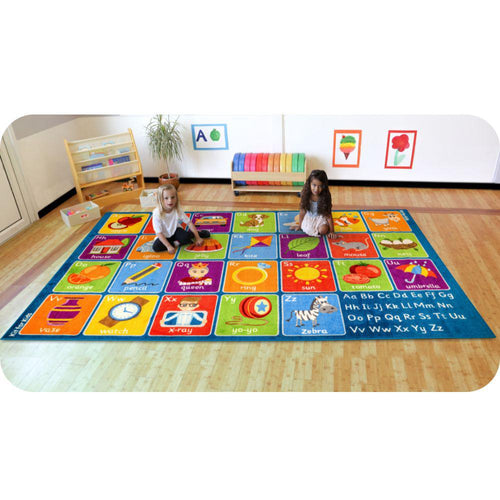 Alphabet Placement Carpet