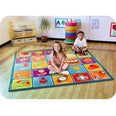 Square Alphabet Carpet