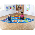 Under The Sea Corner Placement Carpet