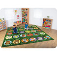 Woodland Animals Placement Carpet