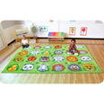 Zoo Conservation Rectangular Placement Carpet