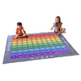 100 Square Counting Grid Carpet