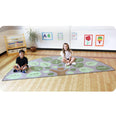 Natural World Semi- Circle Placement Carpet