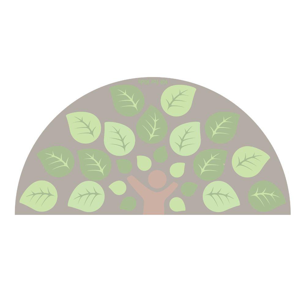Natural World Semi- Circle Placement Carpet