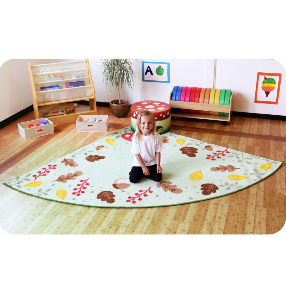 Forest Friends Corner Placement Carpet