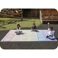 Essentials Rainbow Squares Indoor/Outdoor Carpet