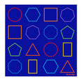 Essentials Rainbow Geometric Carpet