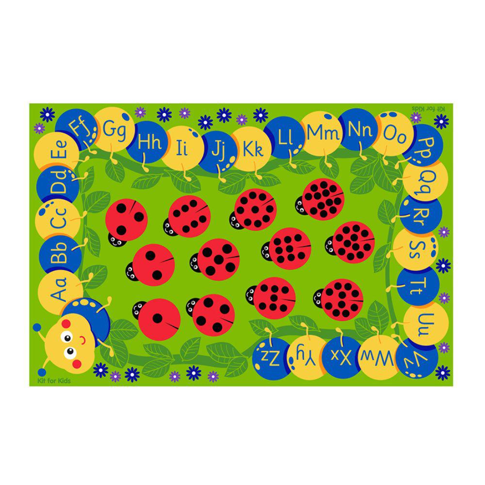 Back To Nature Chloe Caterpillar Numeracy & Literacy Carpet