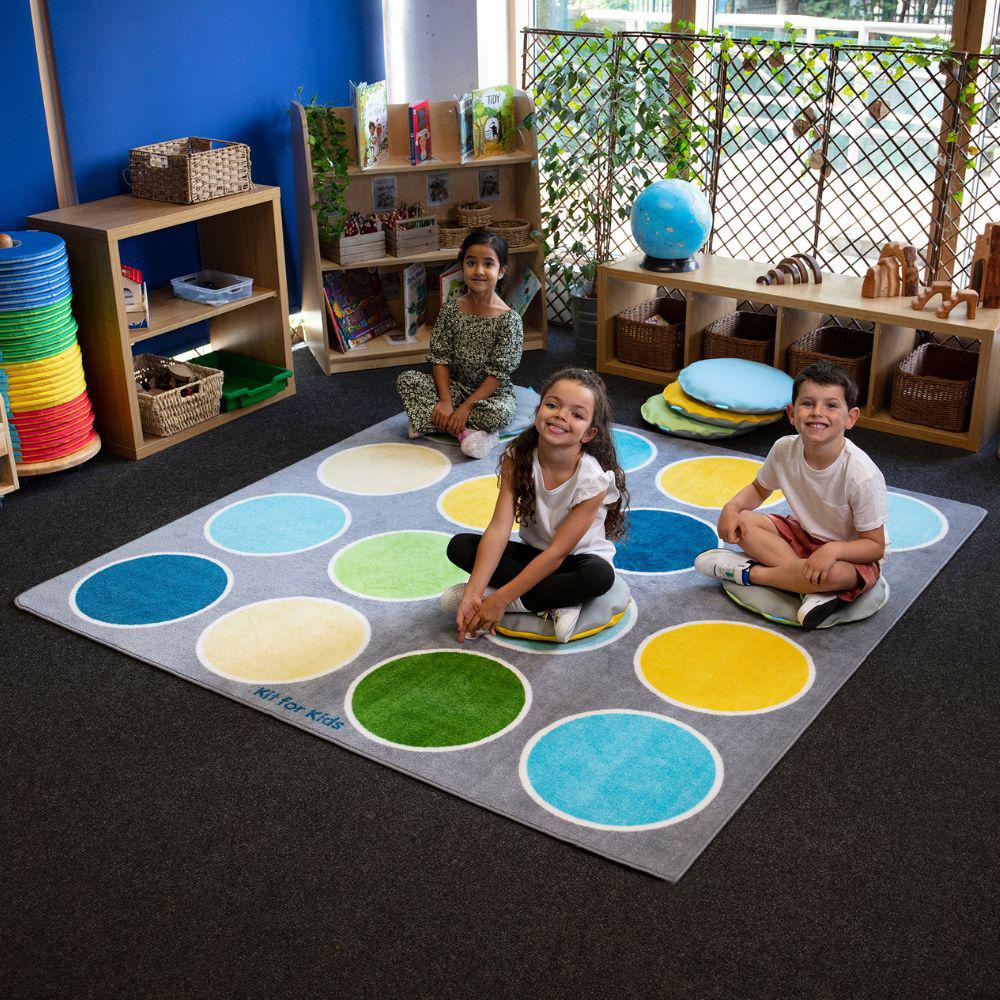 Lake Circles Placement Carpet