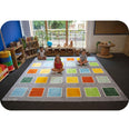 Rainforest Squares Placement Carpet