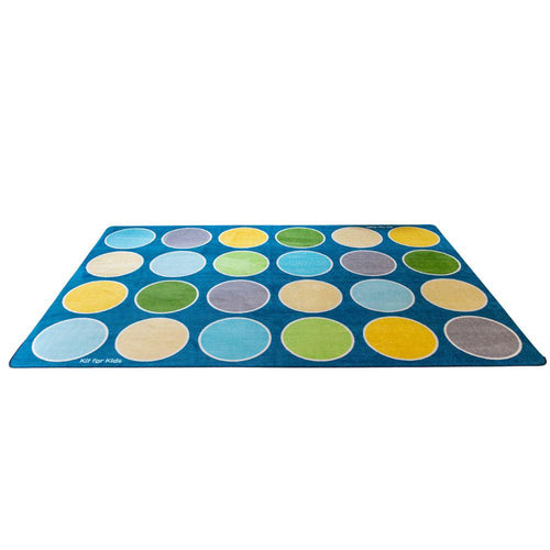 Lake Circles Rectangular Placement Carpet