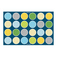 Lake Circles Rectangular Placement Carpet