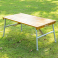 Outdoor Table And Bench Set