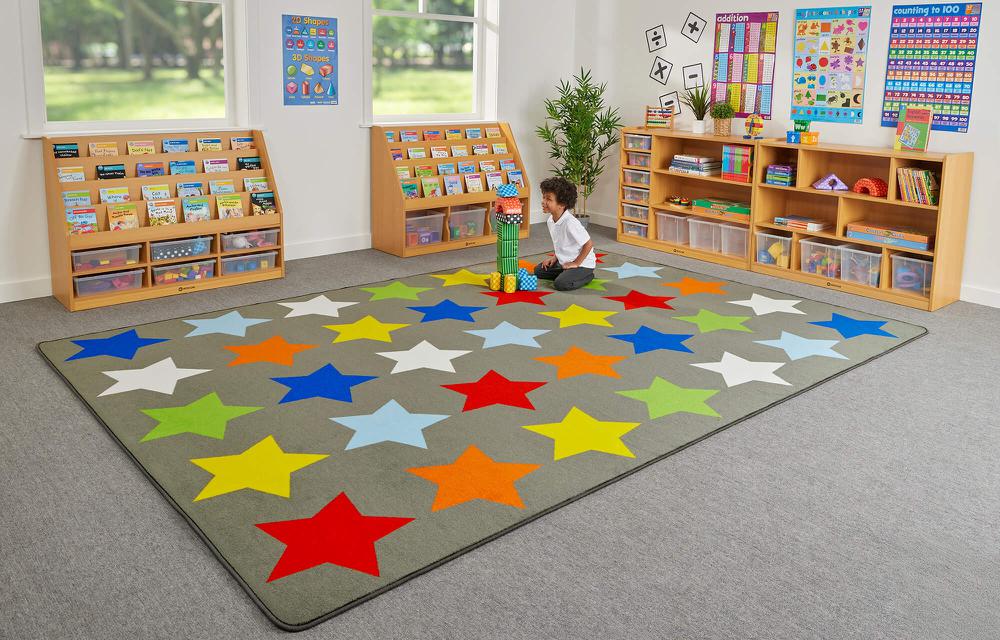 Sitting Stars Learning Rug
