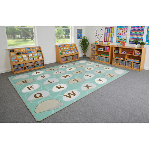 Alphabet Rocks Learning Rug