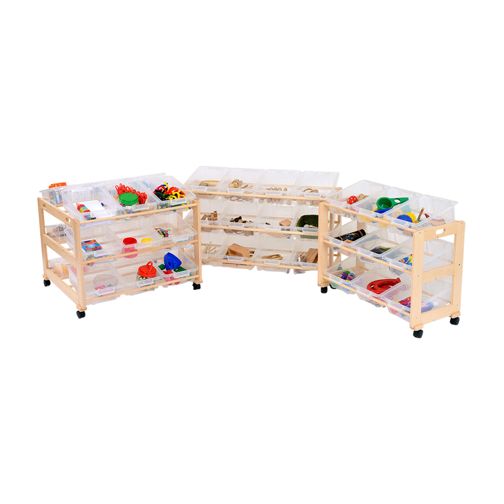 Double Classroom Tidy 18 Trays