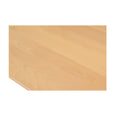 Half Circular Solid Beech Table 1100mm